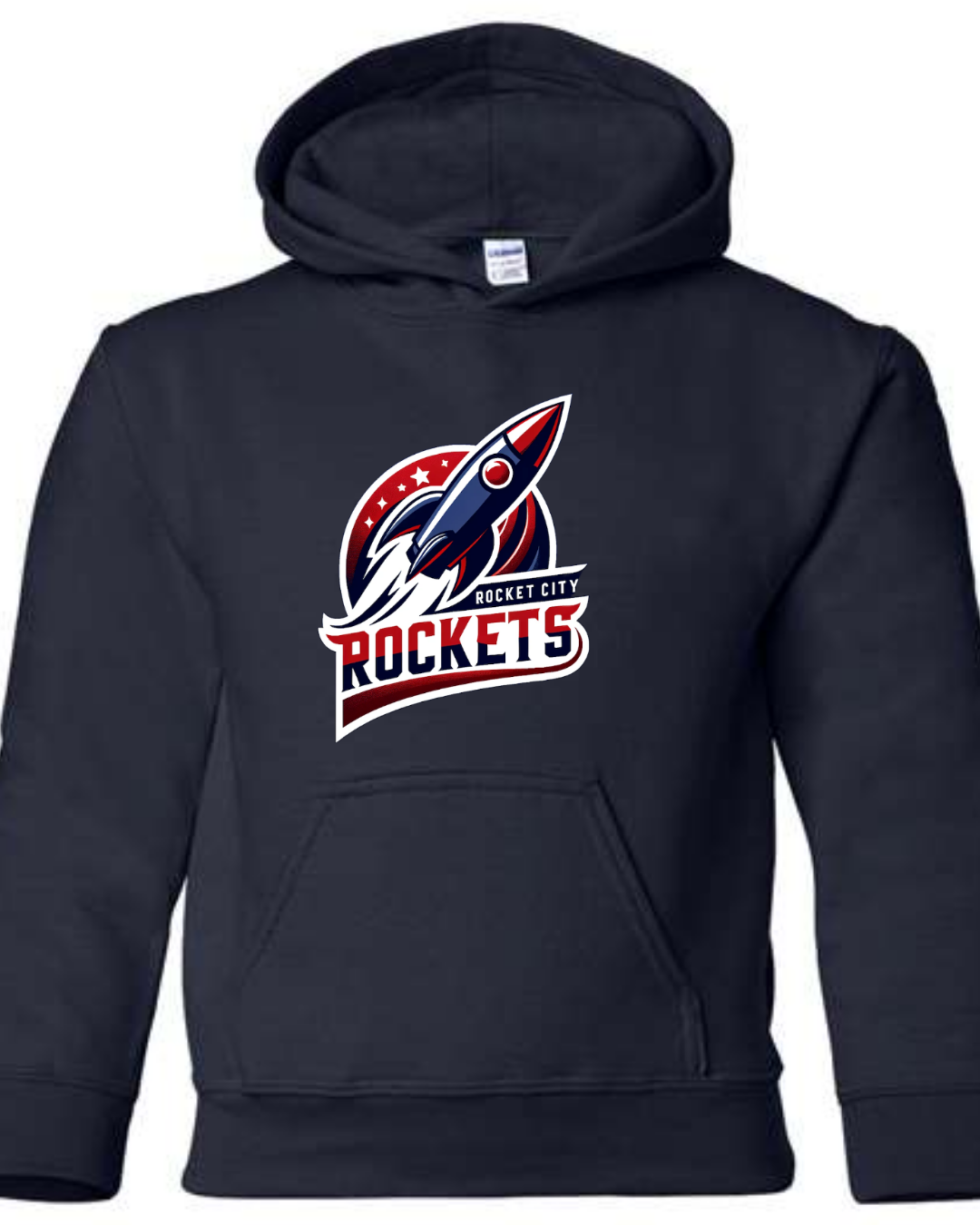 Rocket City Rockets Logo Hoodies