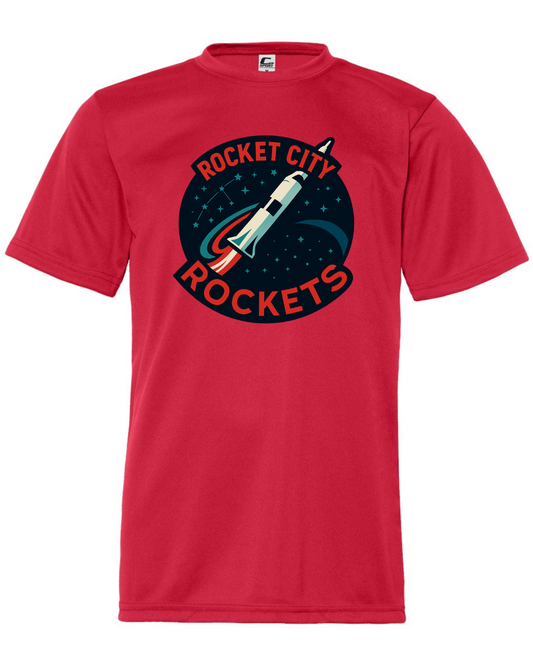 Rocket City Rockets Logo Red