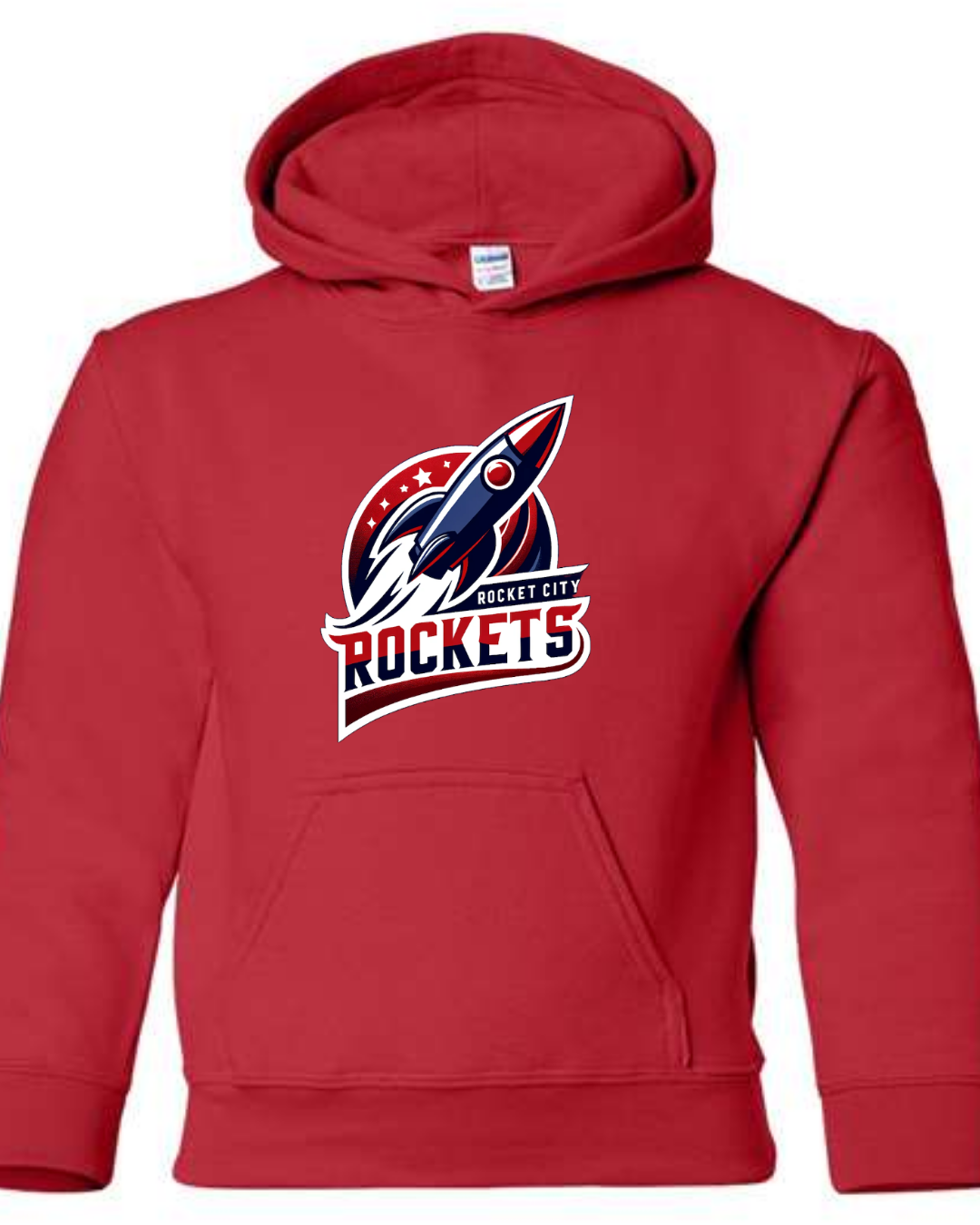 Rocket City Rockets Logo Hoodies
