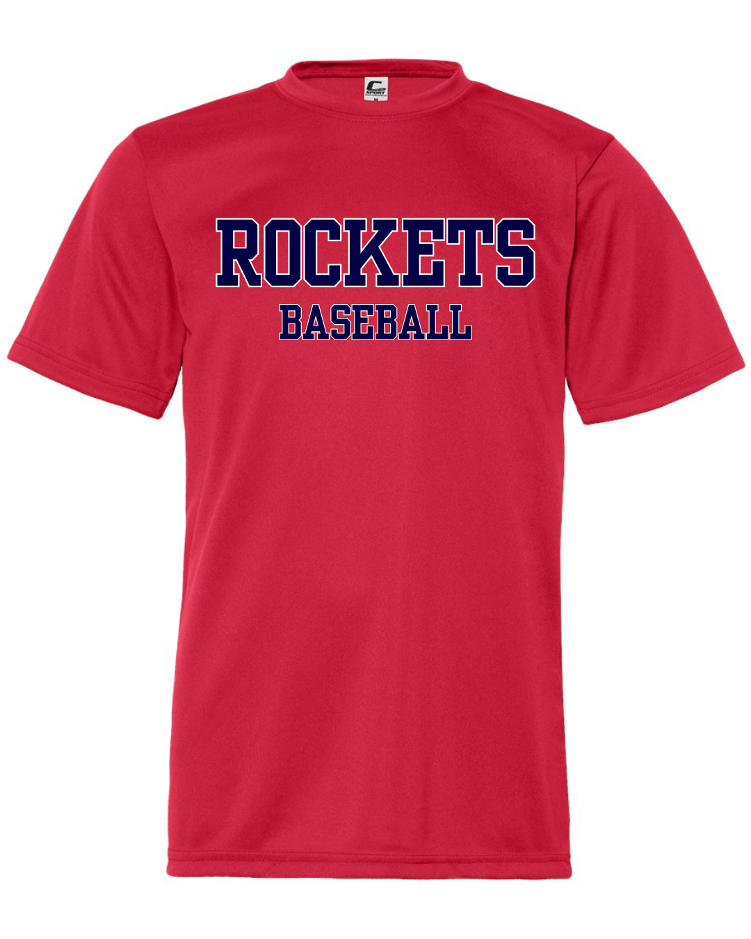 Rockets Baseball Shirt Red