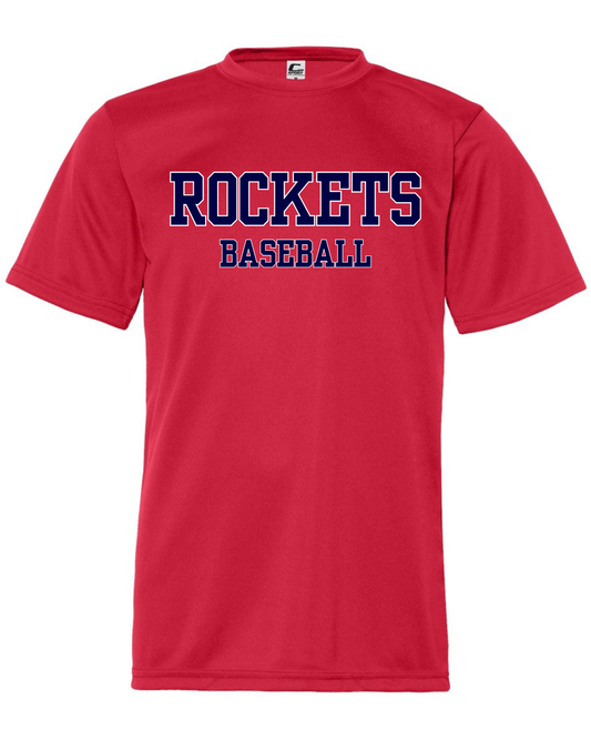 Rockets Baseball Shirt Red