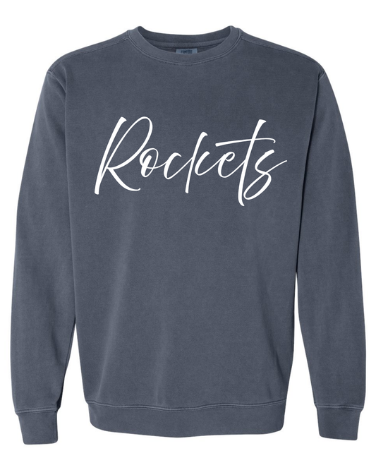 Comfort Colors Crewneck Sweatshirt Rockets Pepper