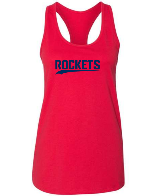 3/4 Bella+Canvas Racerback Rockets Tanks