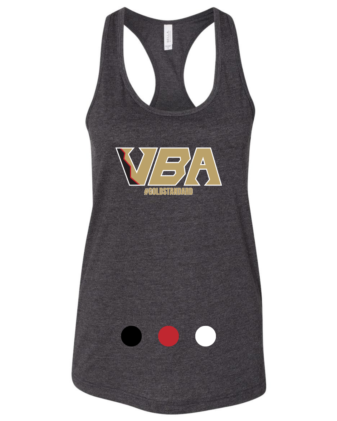 VBA Gold Standard Bella+Canvas Racerback Tank