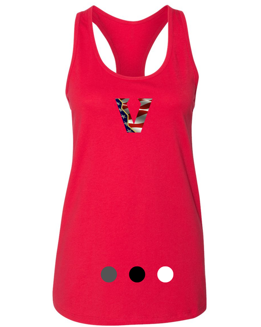 VBA Logo Bella+Canvas Racerback Tank