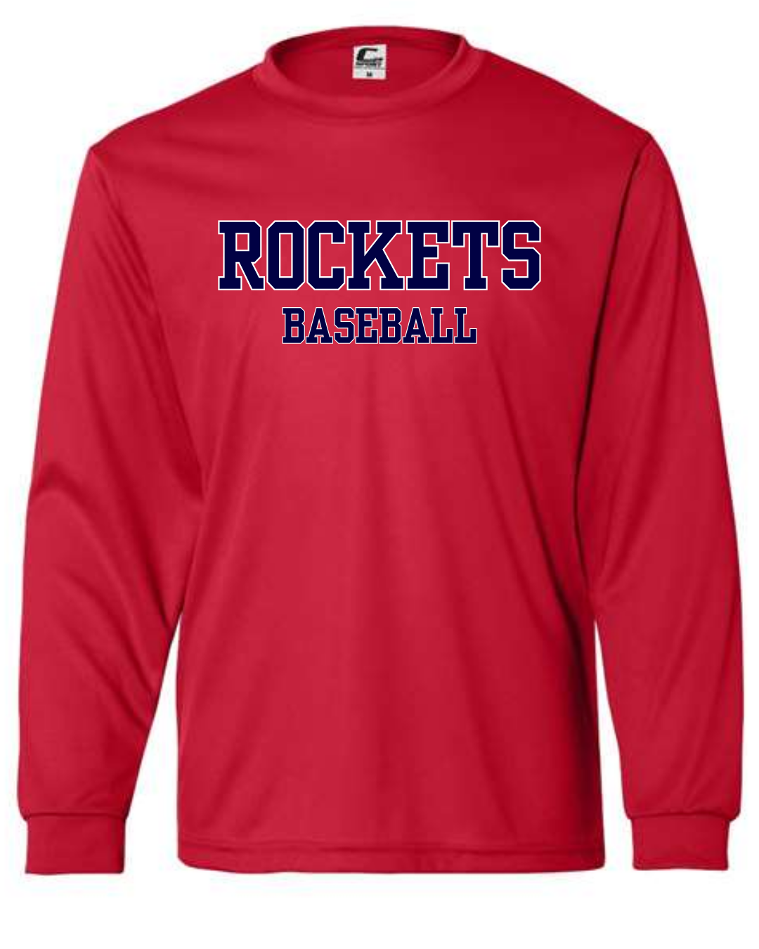 Rockets Baseball Shirt Red