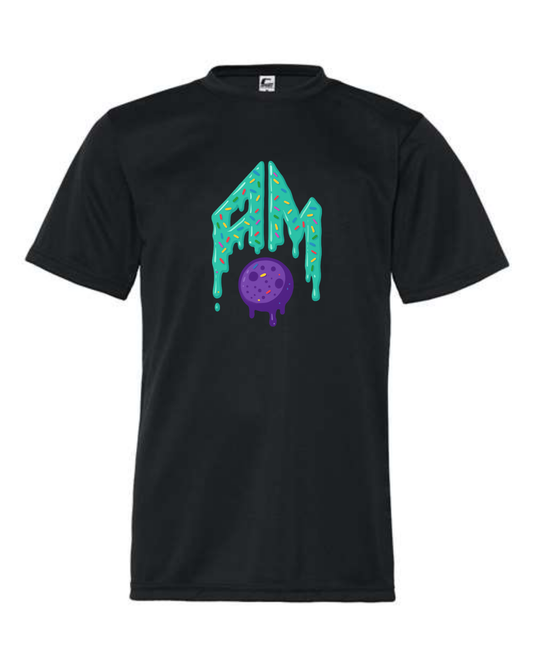 C2 Sport Poly Black Short Sleeve Shirt