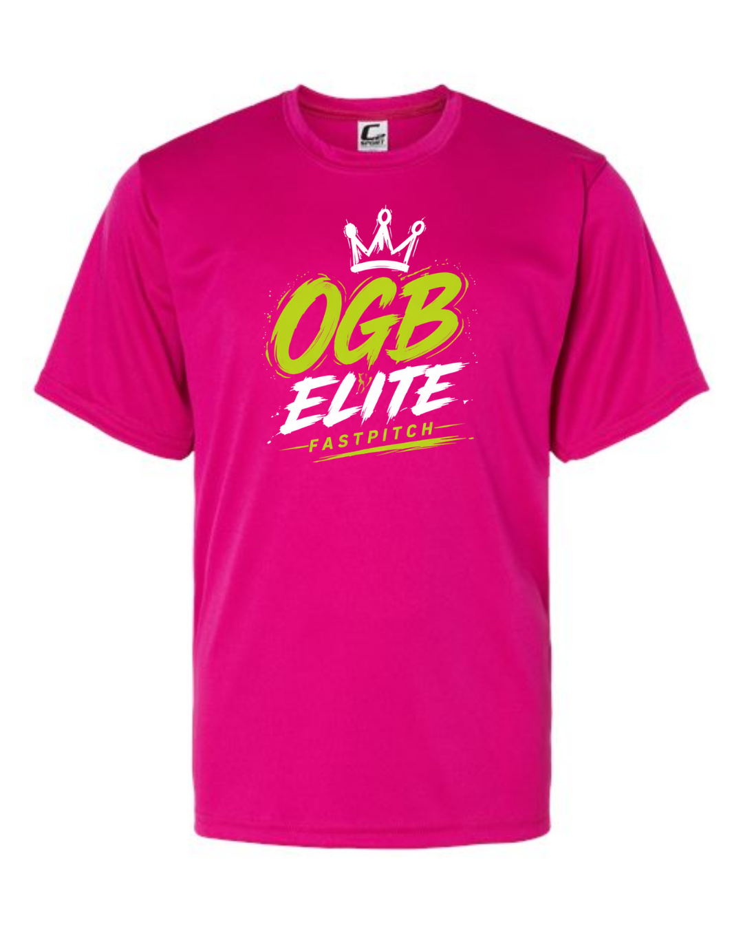 OGB Elite Fastpitch OGB Cotton Shirts (Multiple Designs / Black and Pink)