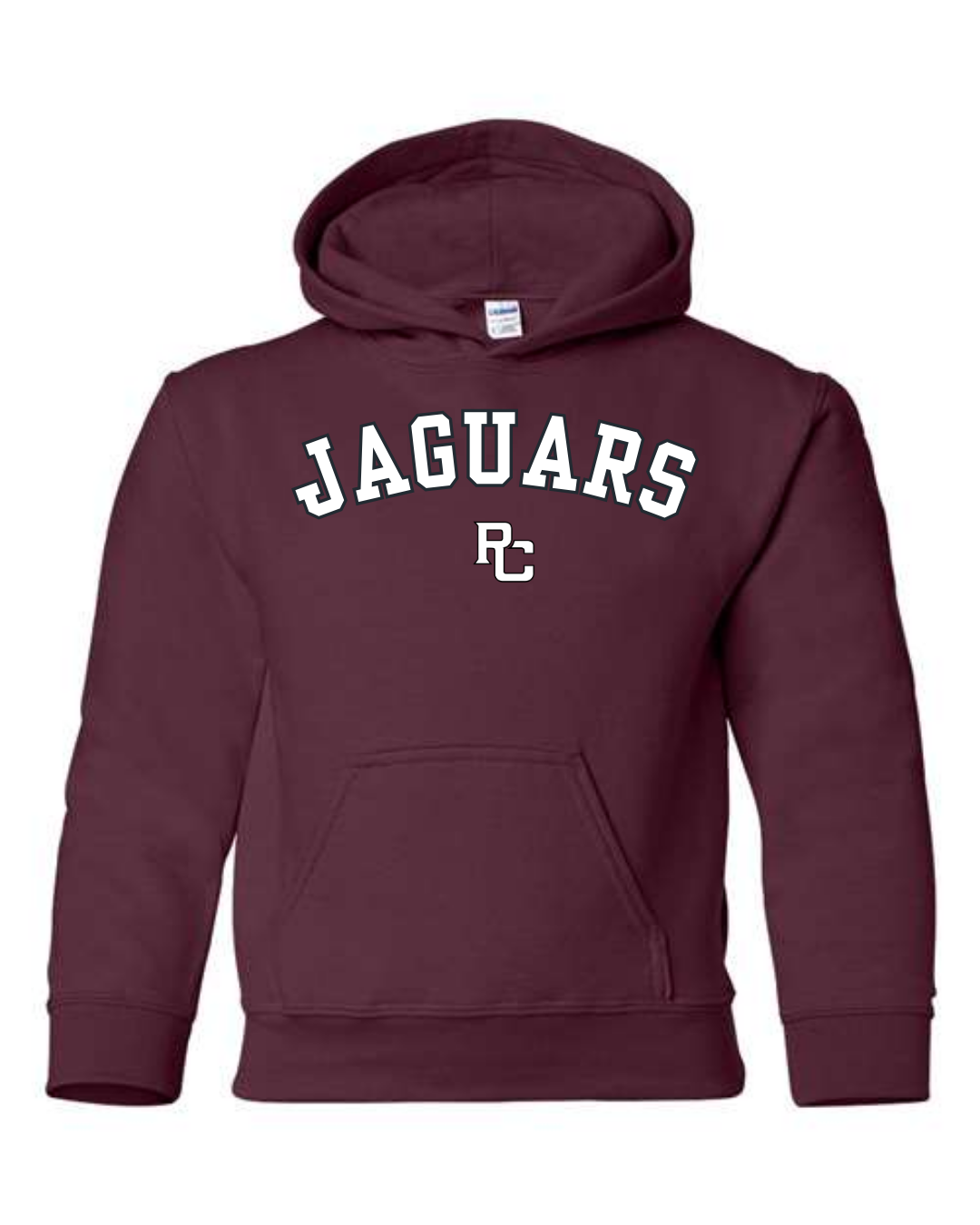 Curved Block Jaguars Hoodie (Multiple Colors)