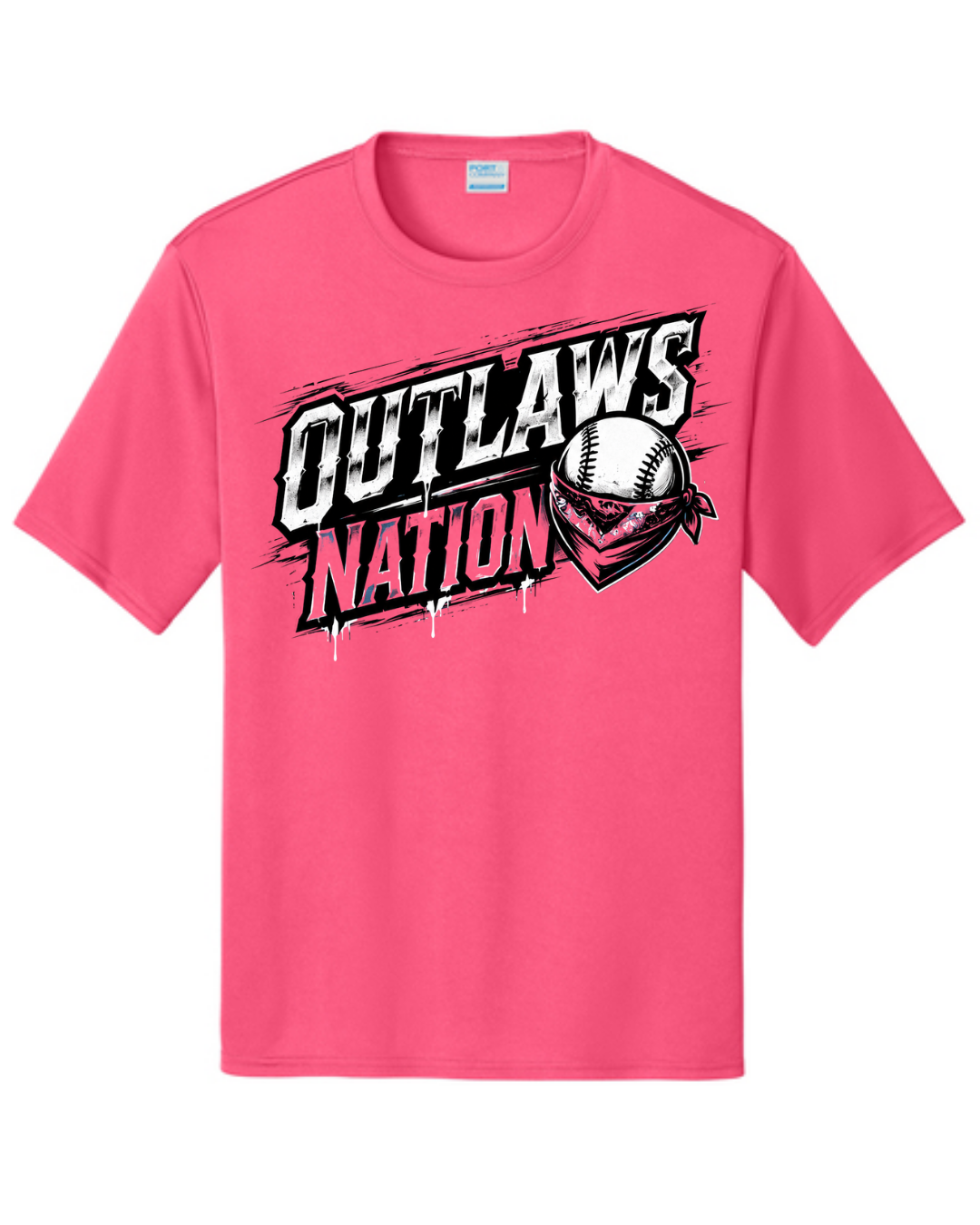 Outlaws Nation (Black, Pink, Carolina Blue)
