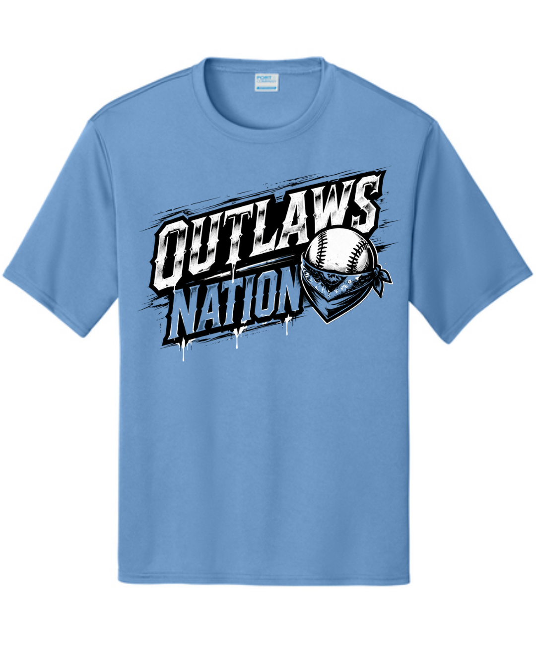 Outlaws Nation (Black, Pink, Carolina Blue)