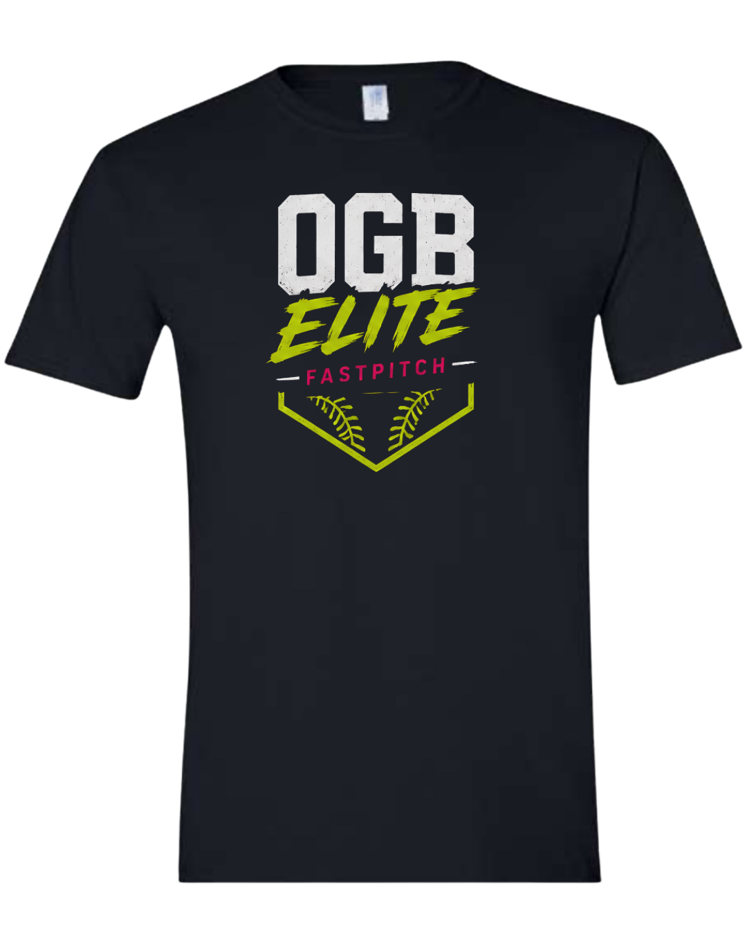 OGB Elite Fastpitch OGB Dri Fit Shirts (Multiple Designs / Black and Pink)