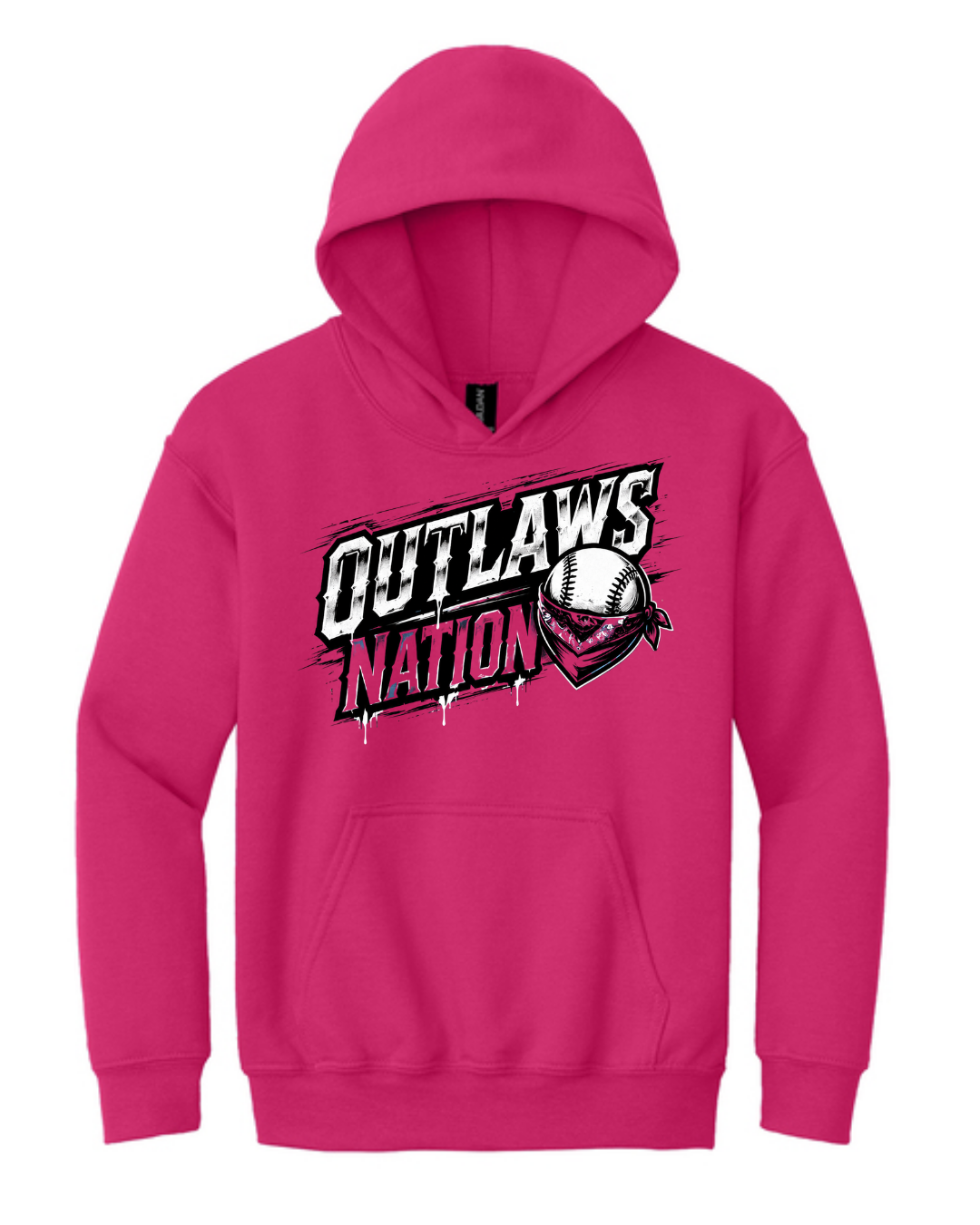 Outlaws Hoodies (Multiple Designs and Colors)