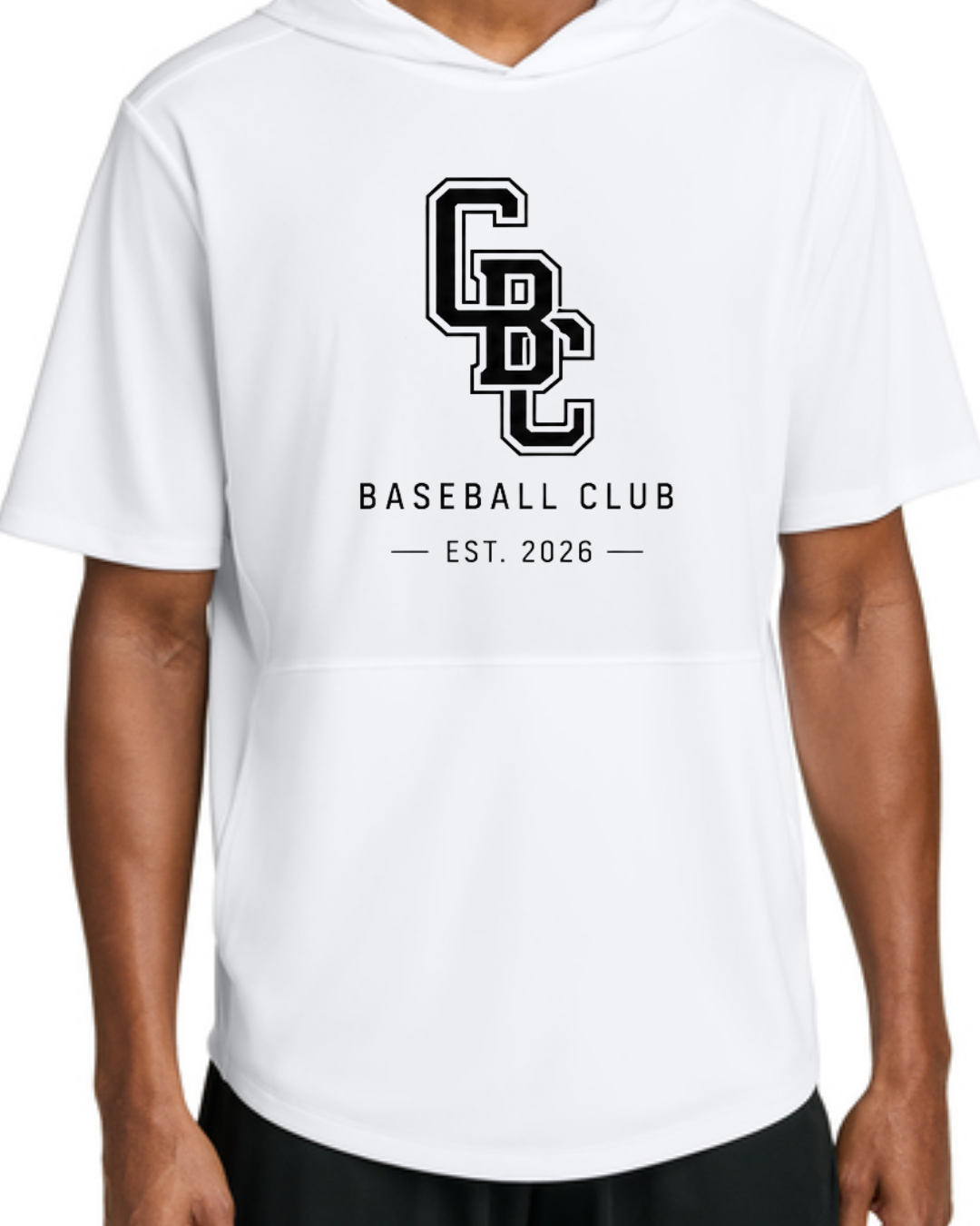 GBC - Hooded Poly Collection (Black/White Short & Long Sleeve)