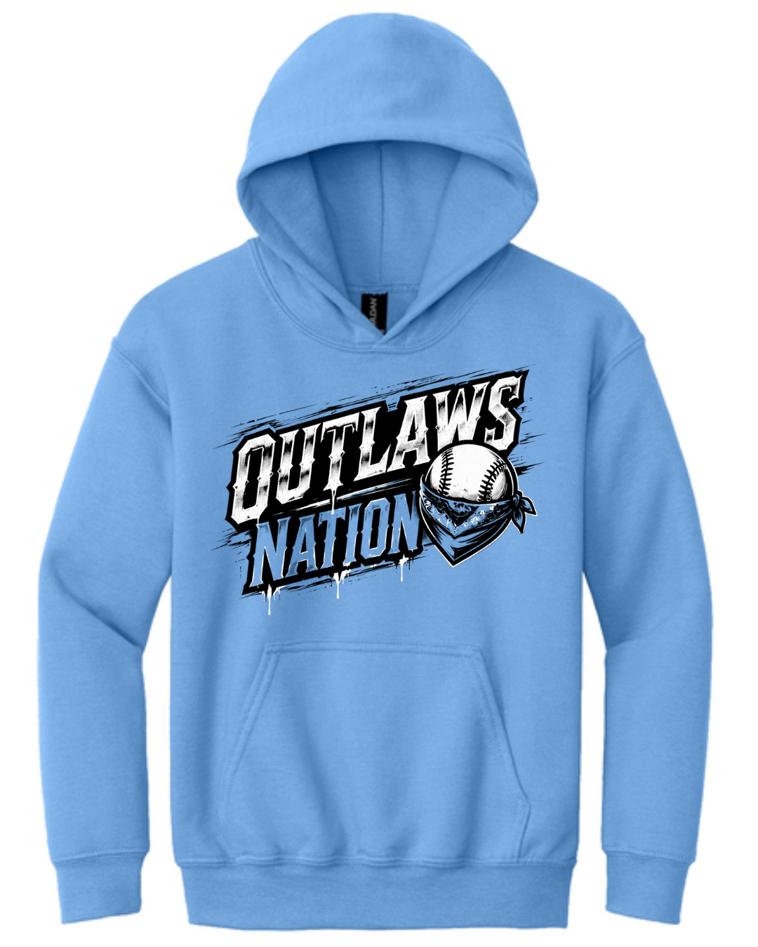 Outlaws Hoodies (Multiple Designs and Colors)