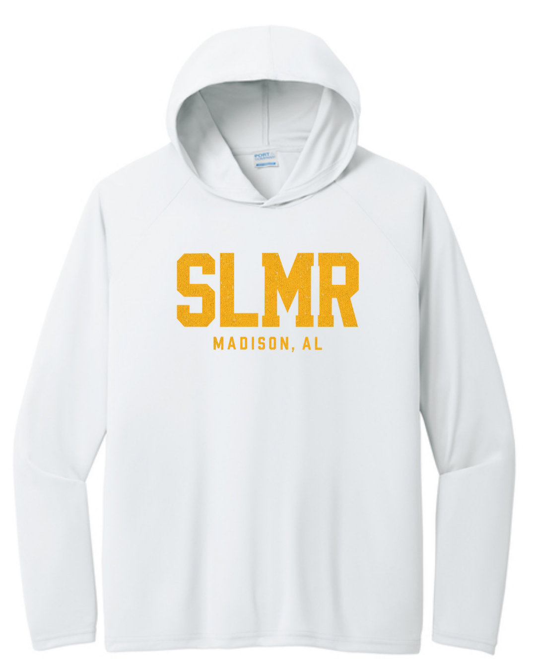 SLMR Poly Shirts Long Sleeve Poly Hooded and Not Hooded (Black and White)