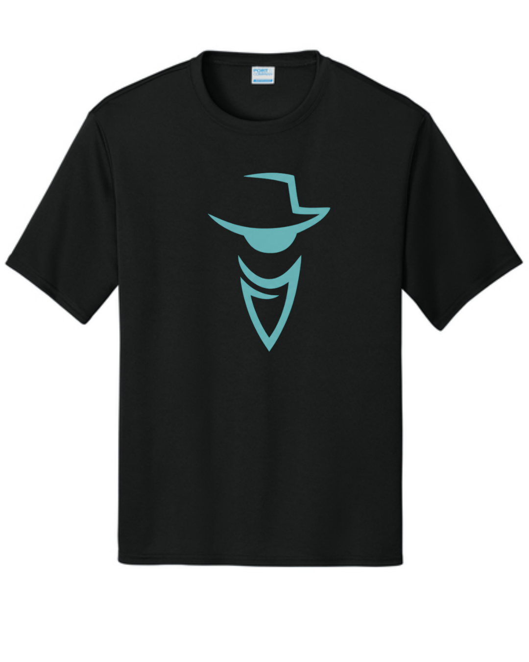 Outlaw Logo (Black, Pink, Carolina Blue)