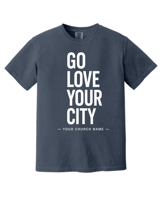 Church Sample 1566 Comfort Color - Navy