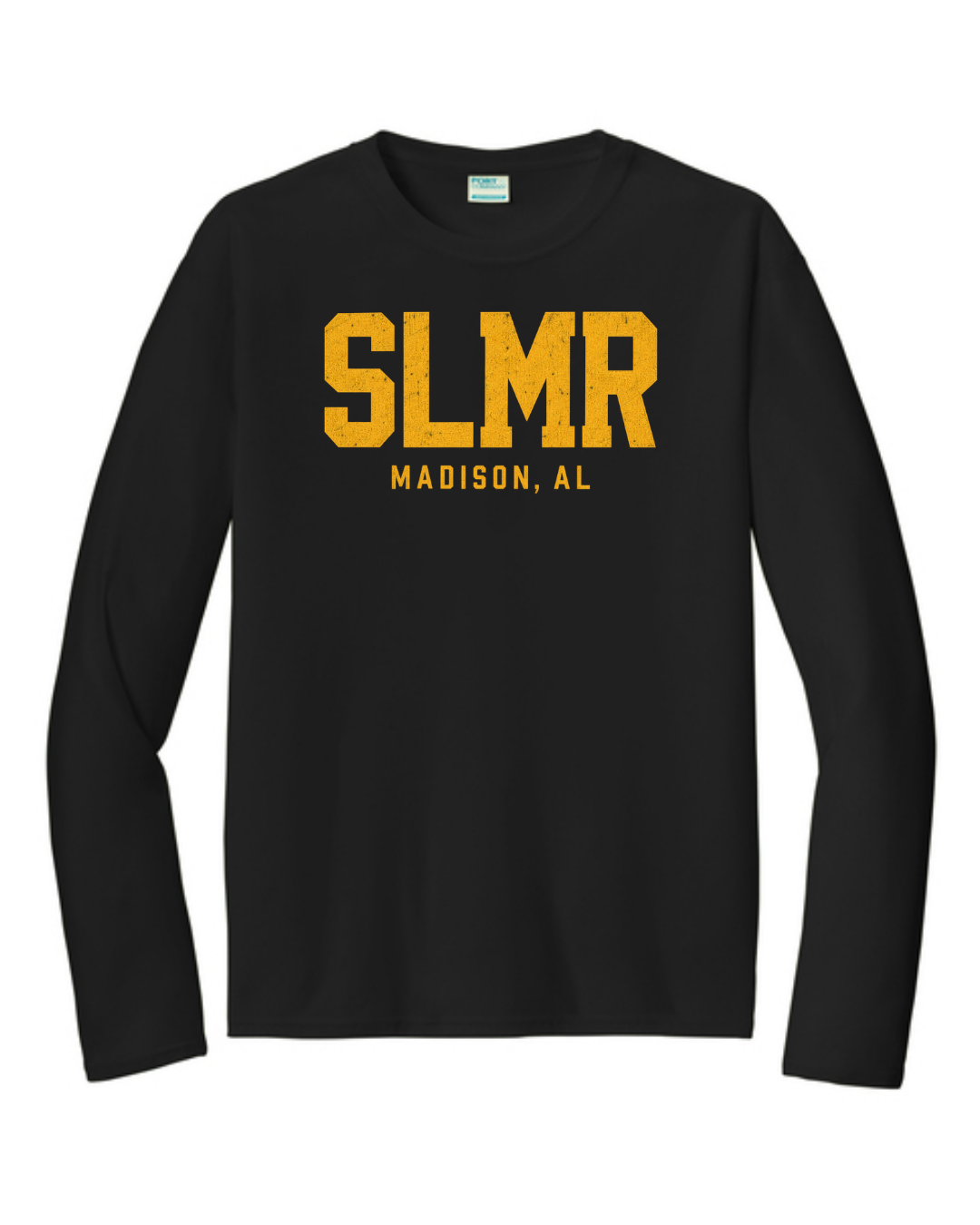 SLMR Poly Shirts Long Sleeve Poly Hooded and Not Hooded (Black and White)