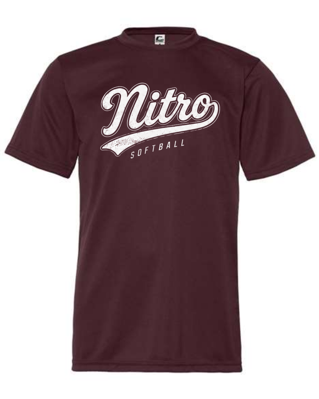 Nitro Sofftball Script Tail Shirt Multiple Colors