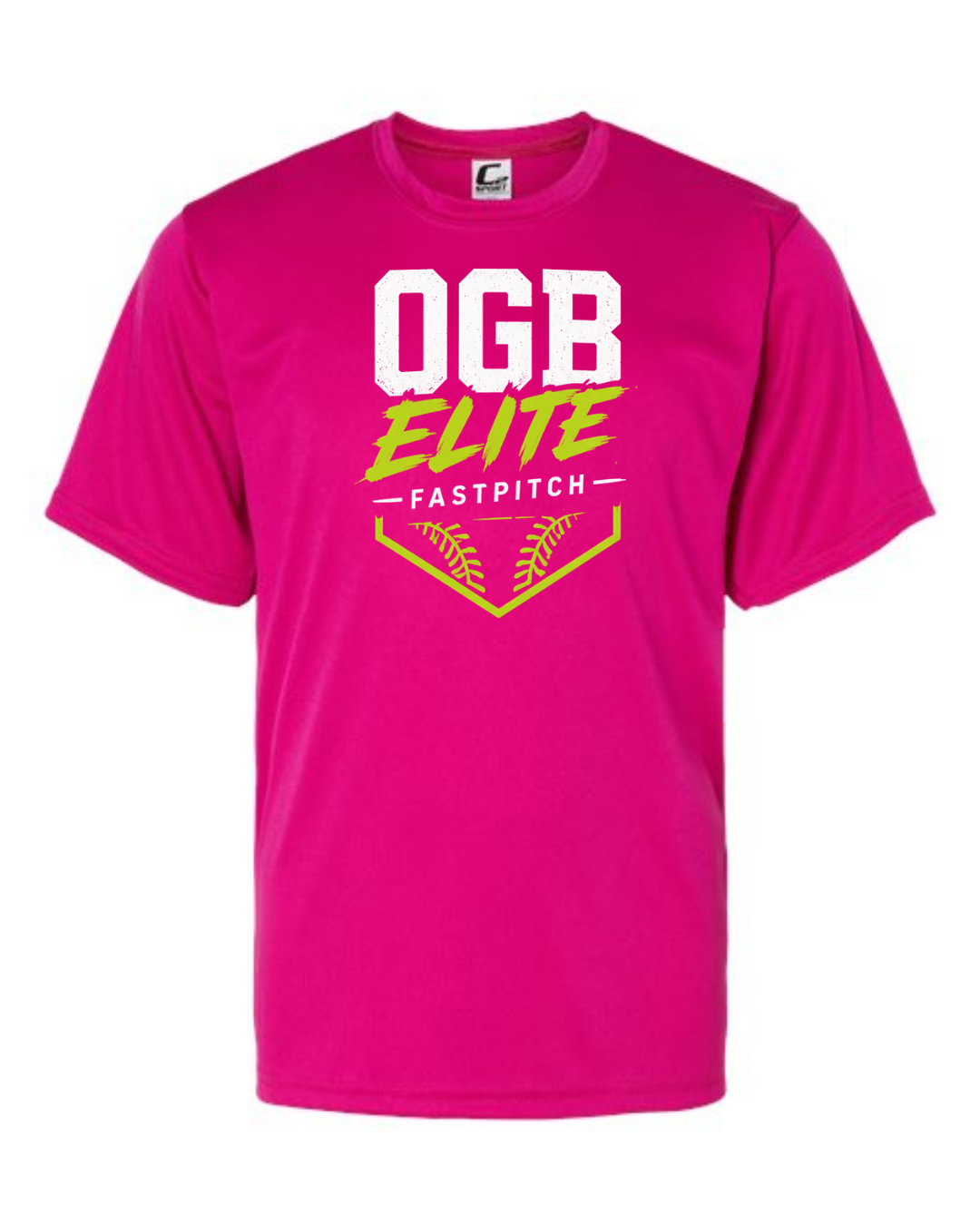 OGB Elite Fastpitch OGB Cotton Shirts (Multiple Designs / Black and Pink)