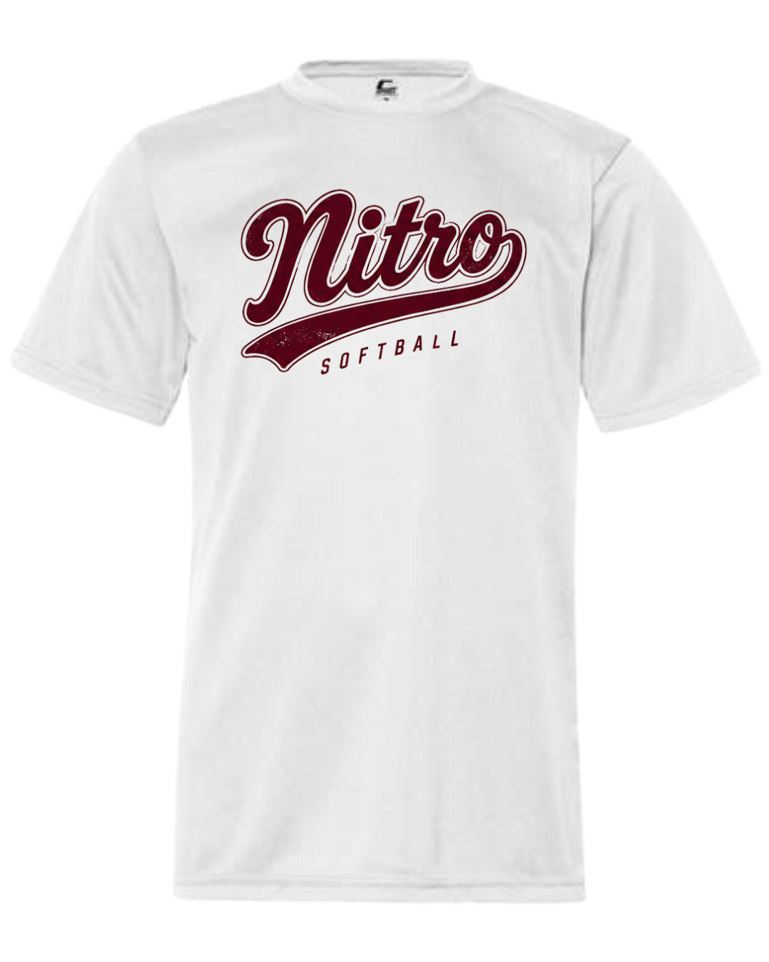 Nitro Sofftball Script Tail Shirt Multiple Colors