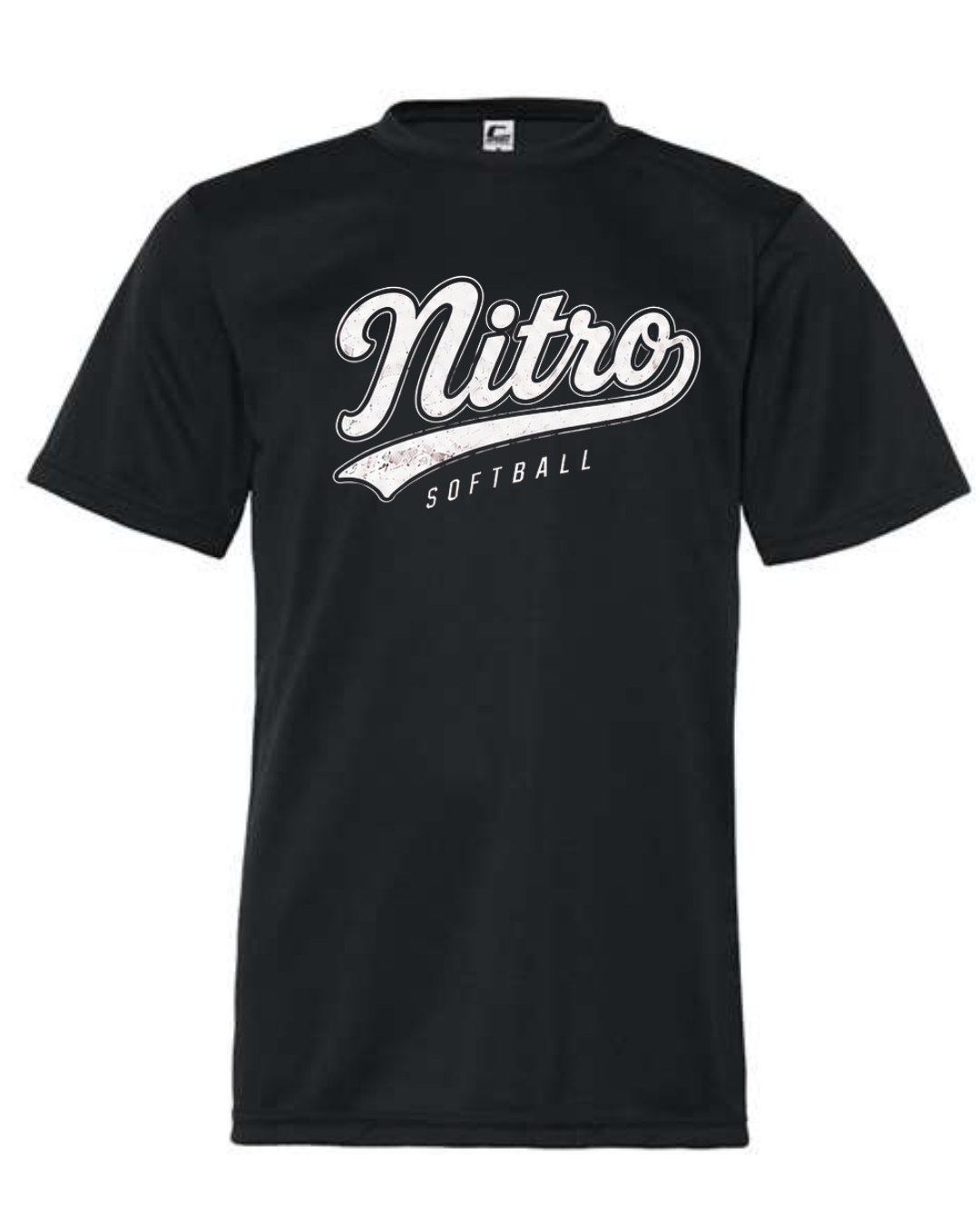 Nitro Sofftball Script Tail Shirt Multiple Colors