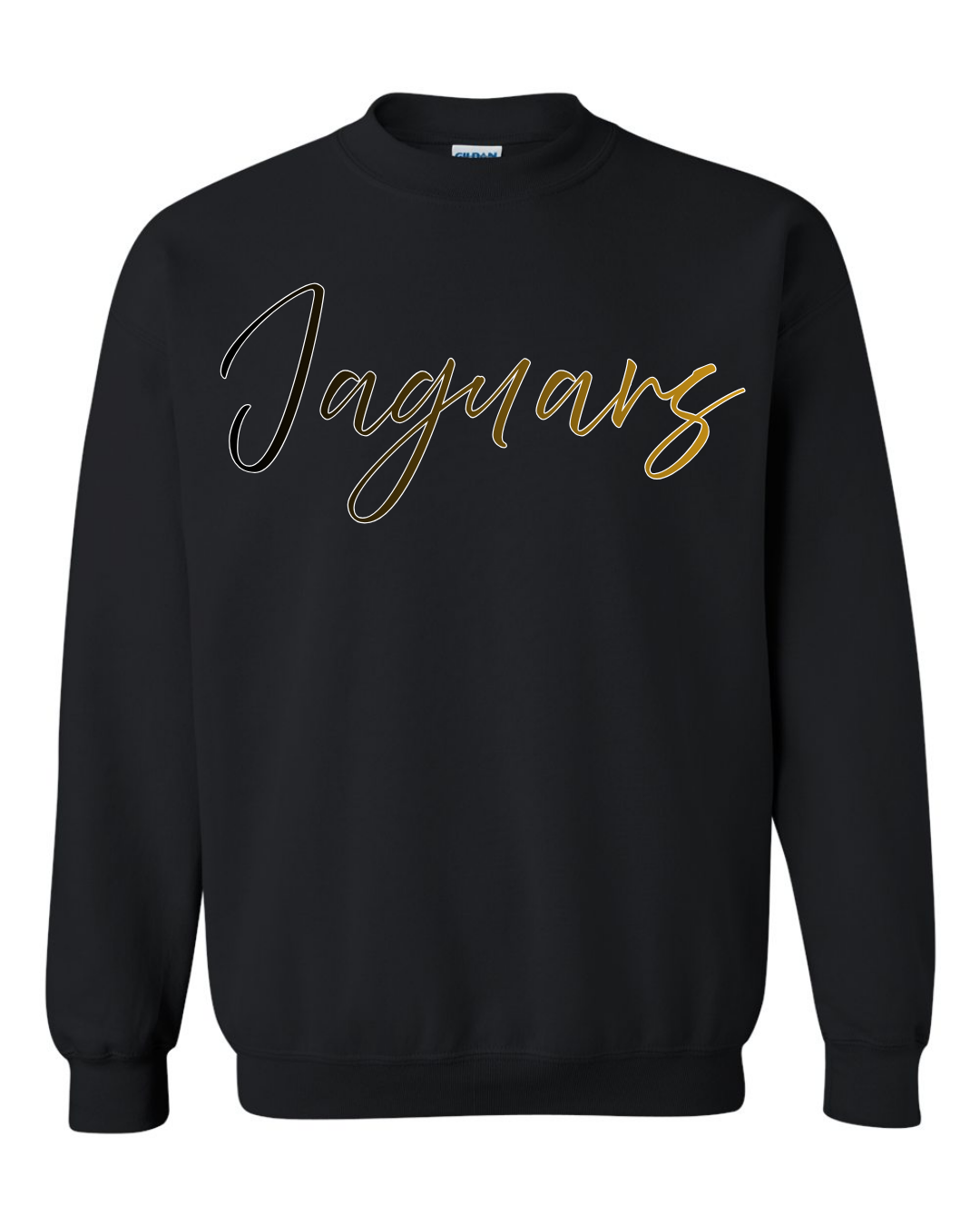 Gradient Jaguars Script Crewneck (Multiple Colors)