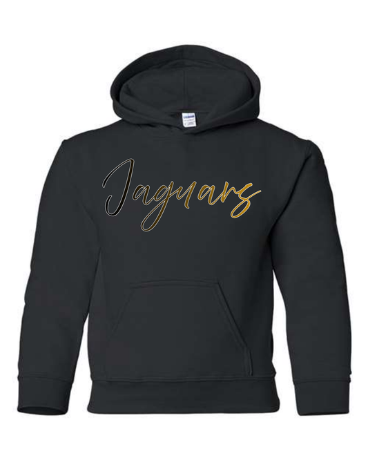 Gradient Jaguars Script Hoodie (Multiple Colors)