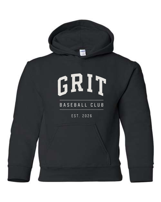 Grit Baseball Club - Hoodies (Black, Ash, Black Camo)