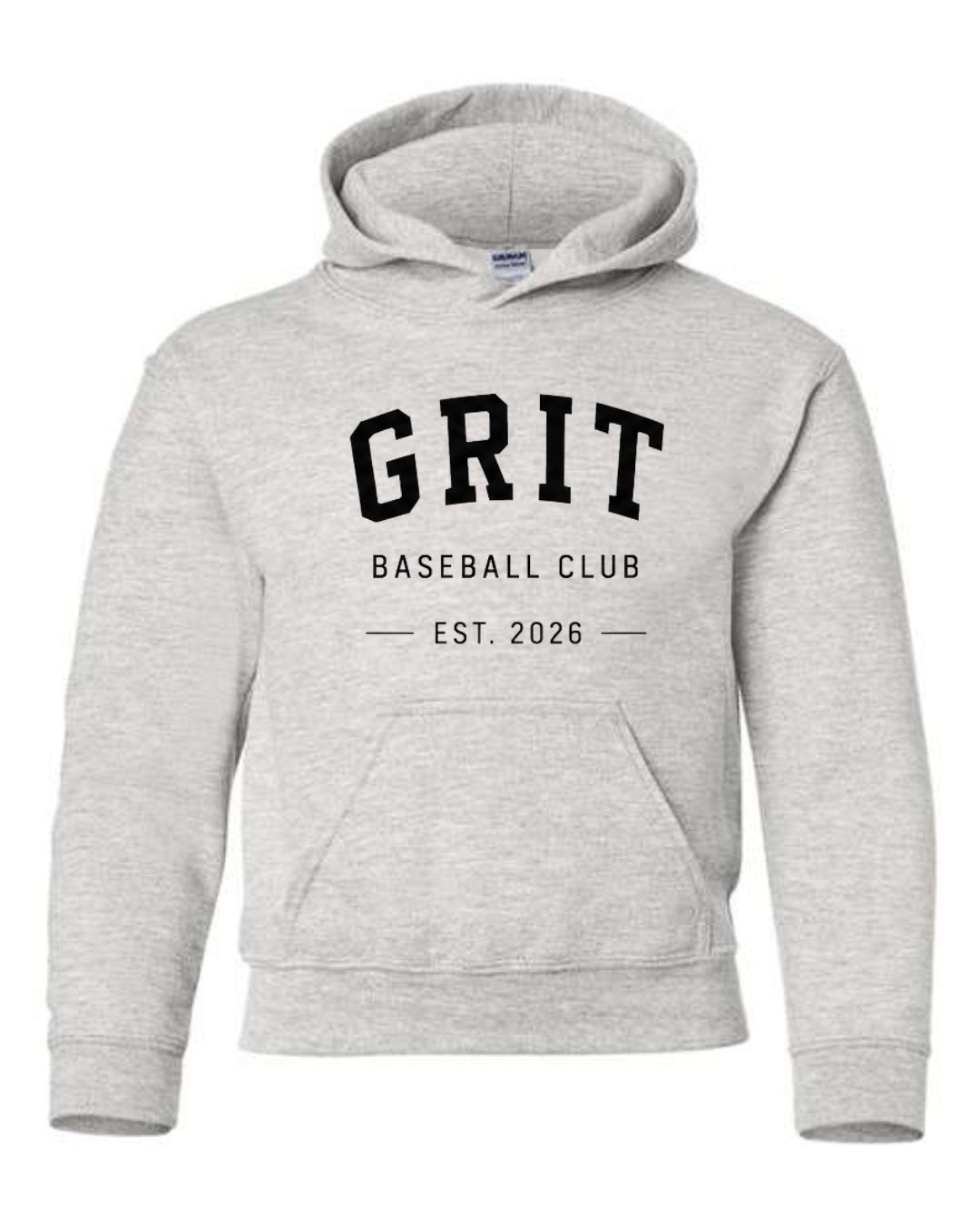Grit Baseball Club - Hoodies (Black, Ash, Black Camo)