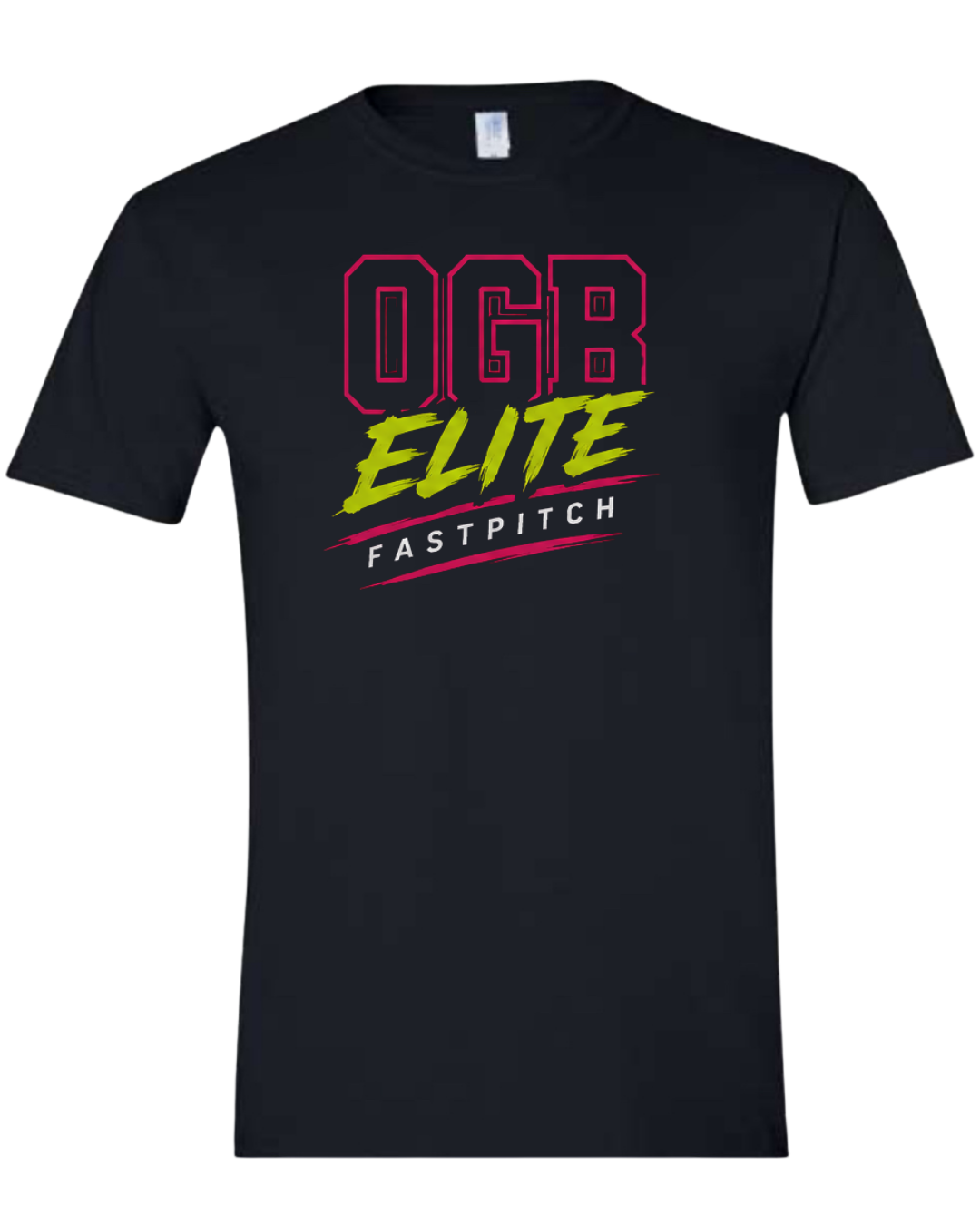 OGB Elite Fastpitch OGB Cotton Shirts (Multiple Designs / Black and Pink)