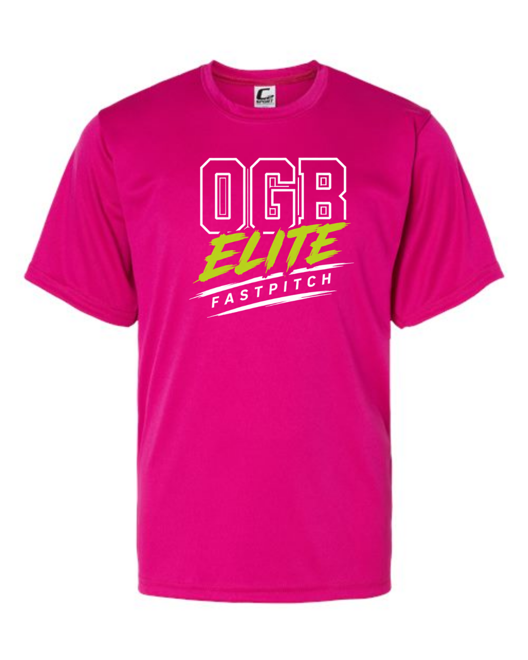 OGB Elite Fastpitch OGB Dri Fit Shirts (Multiple Designs / Black and Pink)