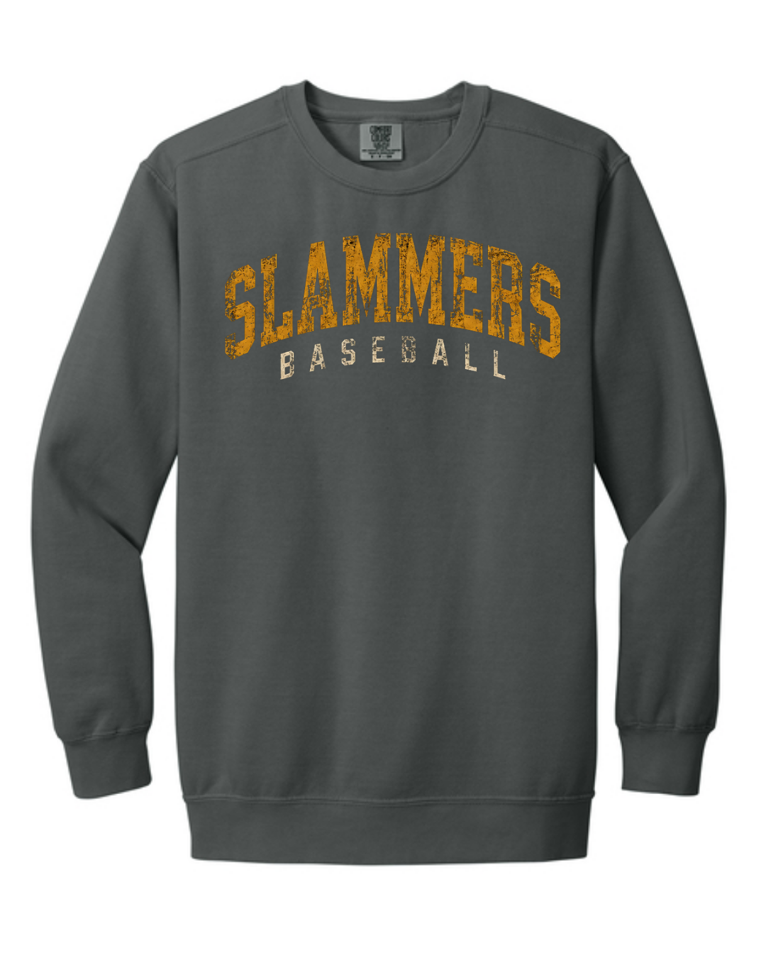 Comfort Colors 1566 Sweatshirt (Pepper and White)