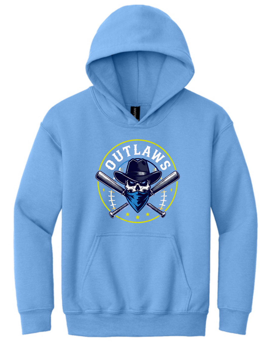 Outlaws Hoodies (Multiple Designs and Colors)