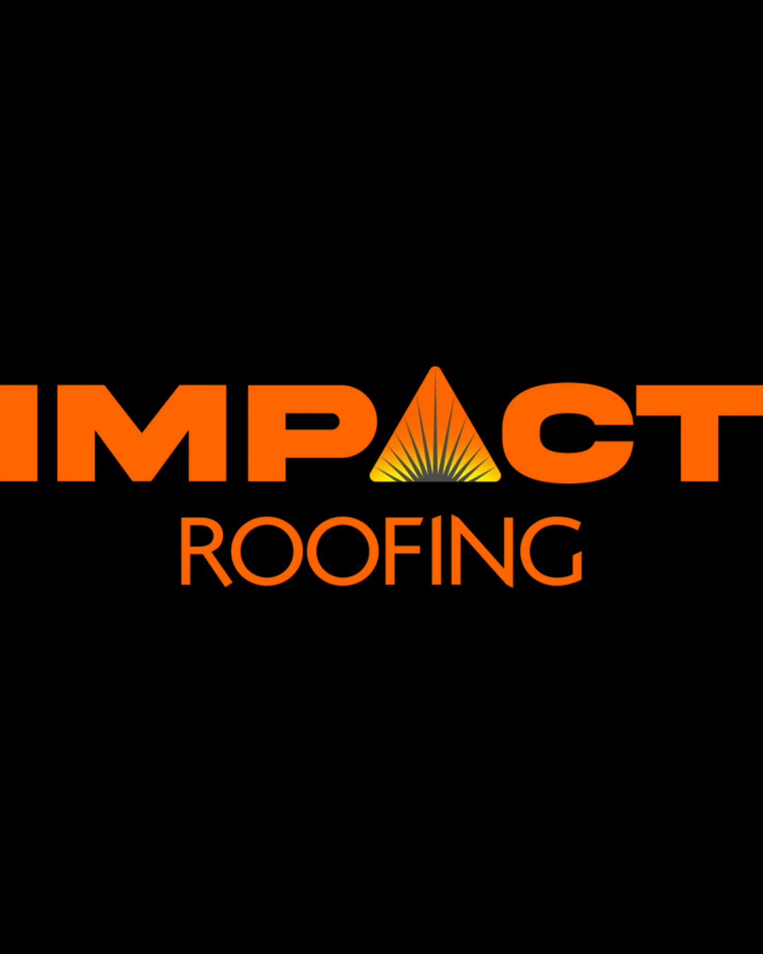 Impact Roofing Shirts (Black and Orange)