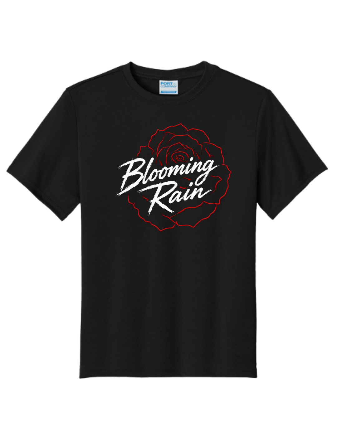 Blooming Rain Rose T Shirt