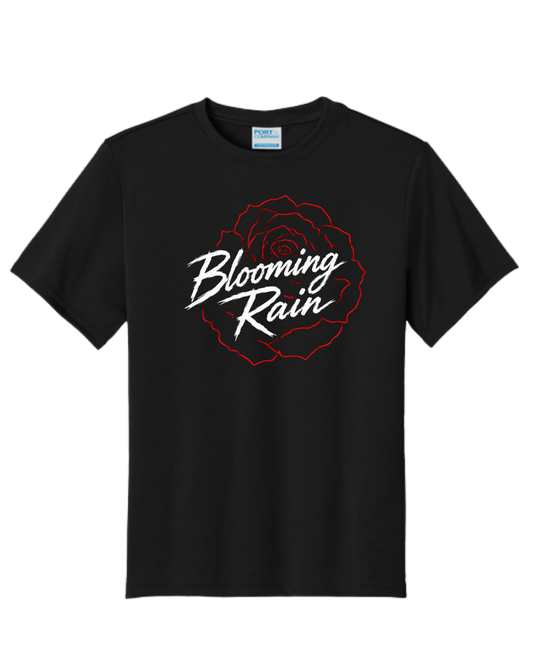 Blooming Rain Rose T Shirt