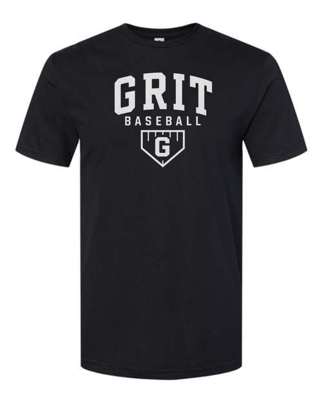 Grit Baseball G - Shirt (Black and White)
