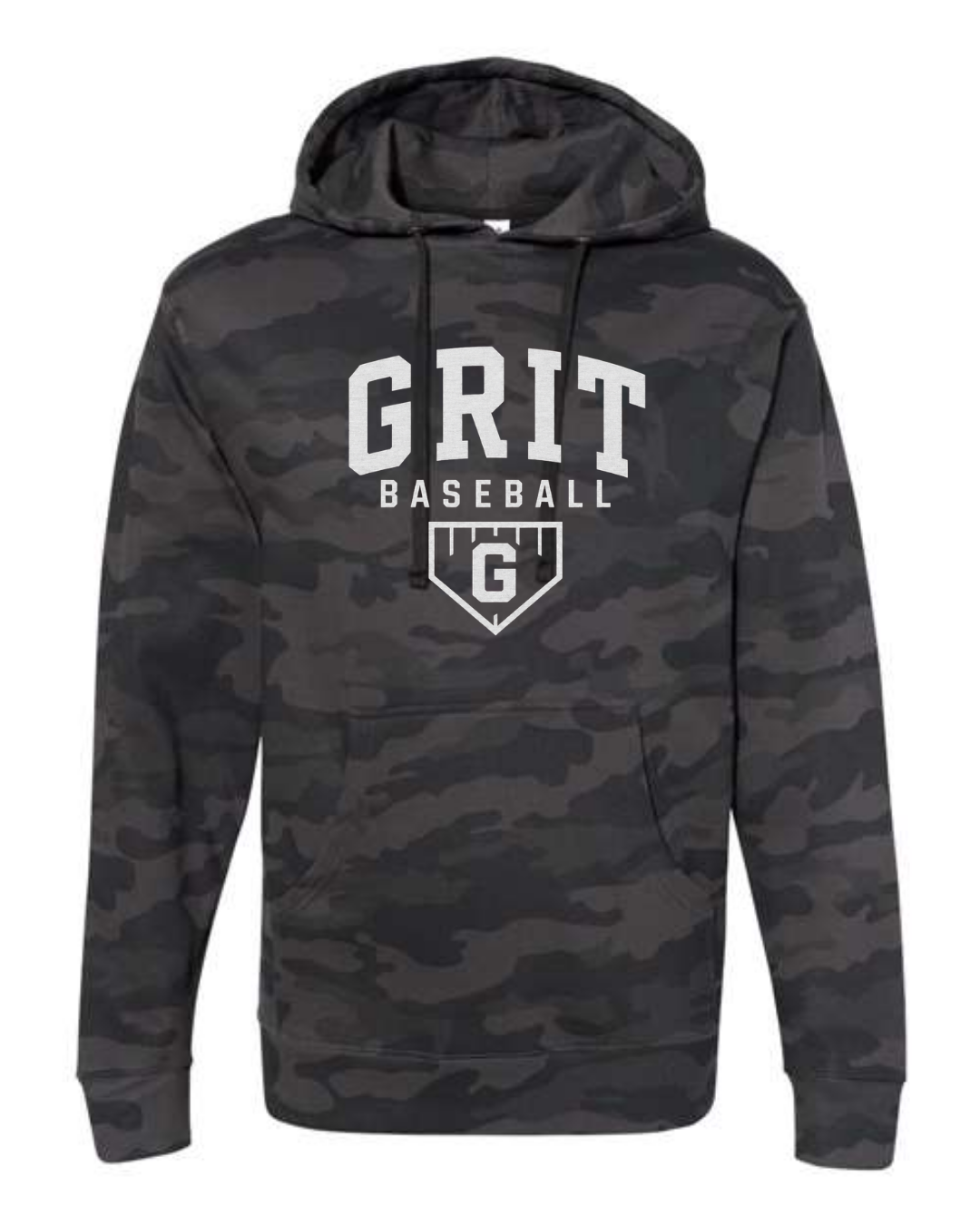 Grit Baseball G - Hoodies (Black, Ash, Black Camo)