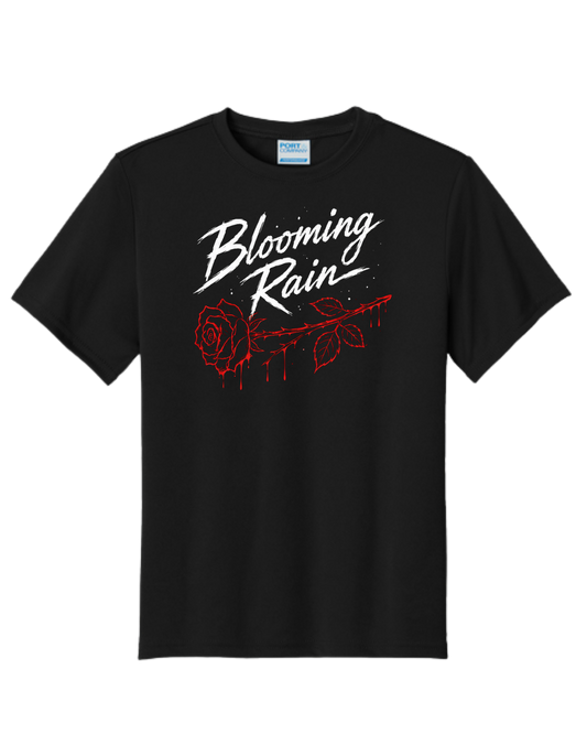 Blooming Rain Dripping Rose T Shirt