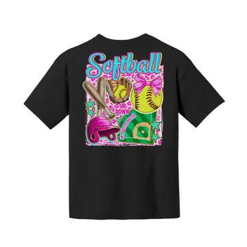 Click to See All - Youth Softball Collection Tees - Multiple Designs