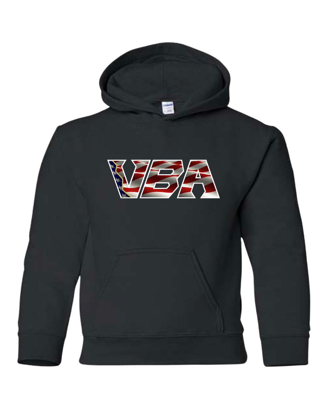 Gildan Black Hoodie