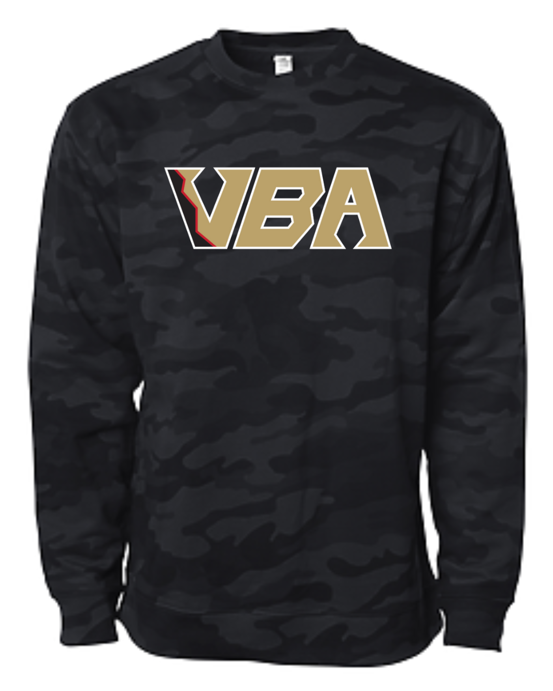 *New for 2026* Black Camo Crewneck Sweatshirt (Adult Only)