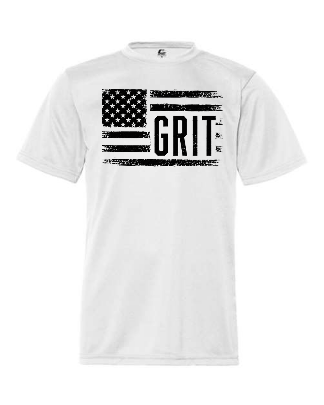 Grit Flag - Shirts (Black and White)