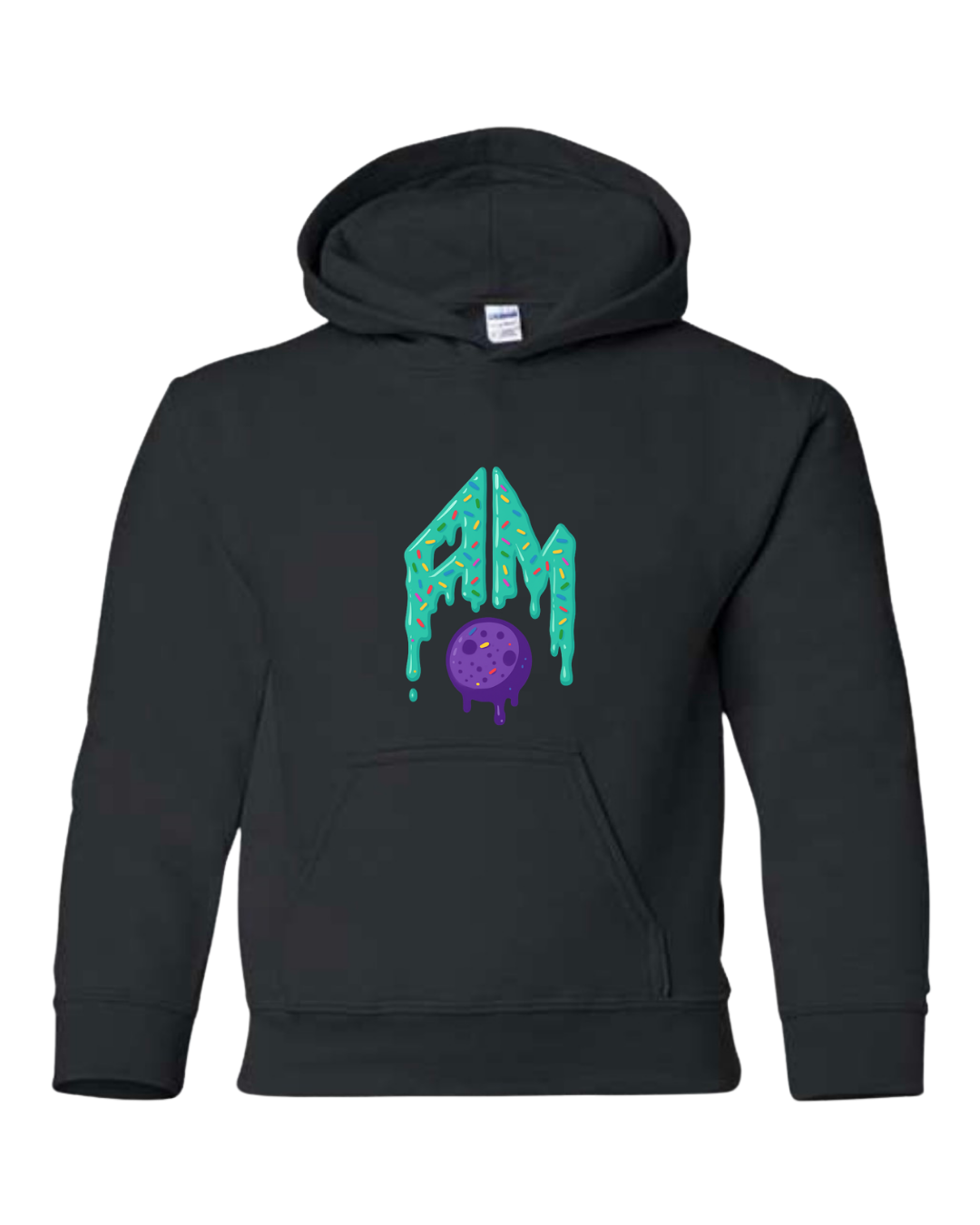 Gildan Black Hoodie