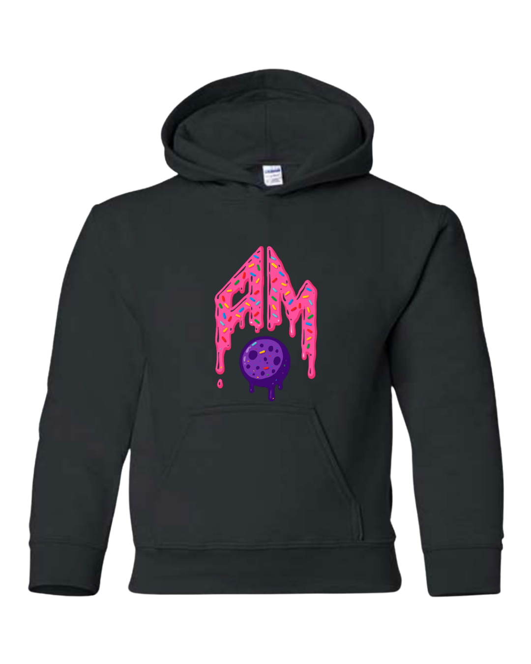 Gildan Black Hoodie