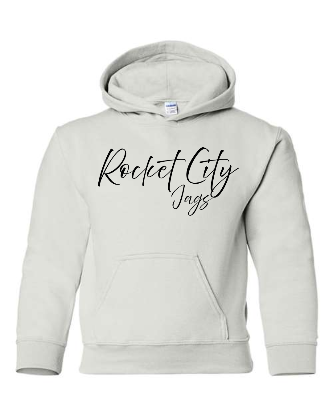 Rocket City Jags Script Hoodie (Multiple Colors)
