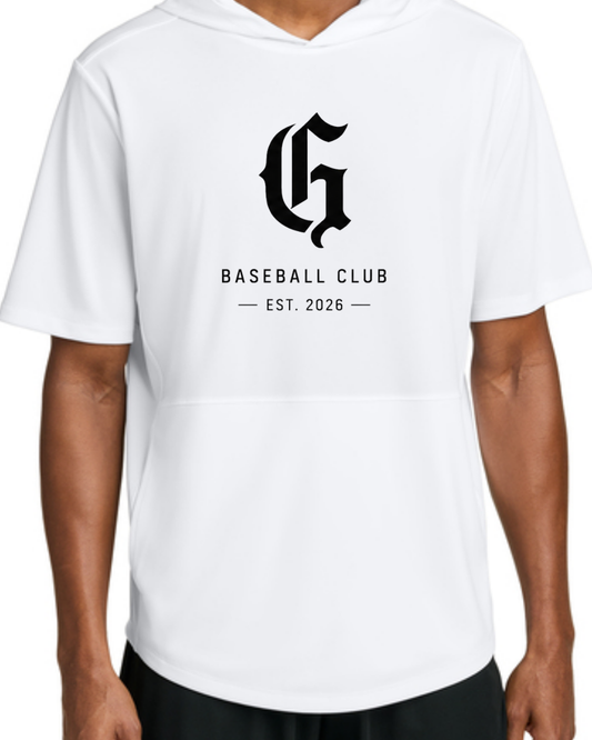 The Real EST Hooded Poly Shirts (Black and White Long Sleeve and Short Sleeve)