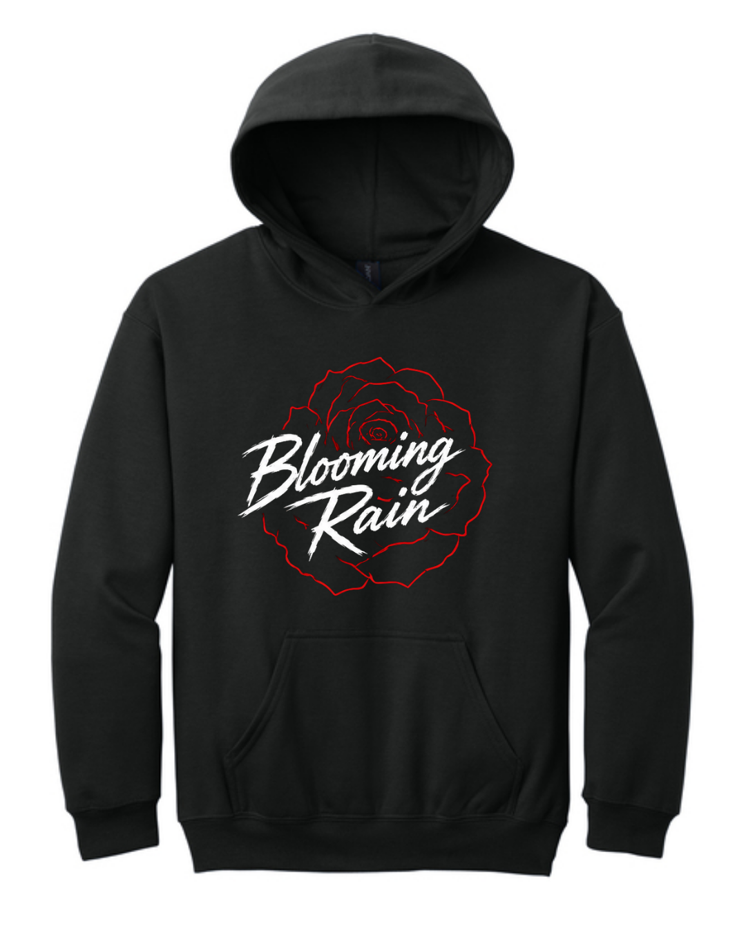 Blooming Rain Rose Hoodie